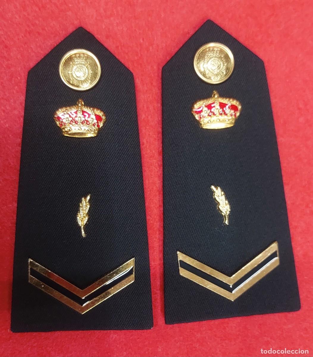 Militaria: PAREJA DIVISAS DE GALA. POLICIA NACIONAL