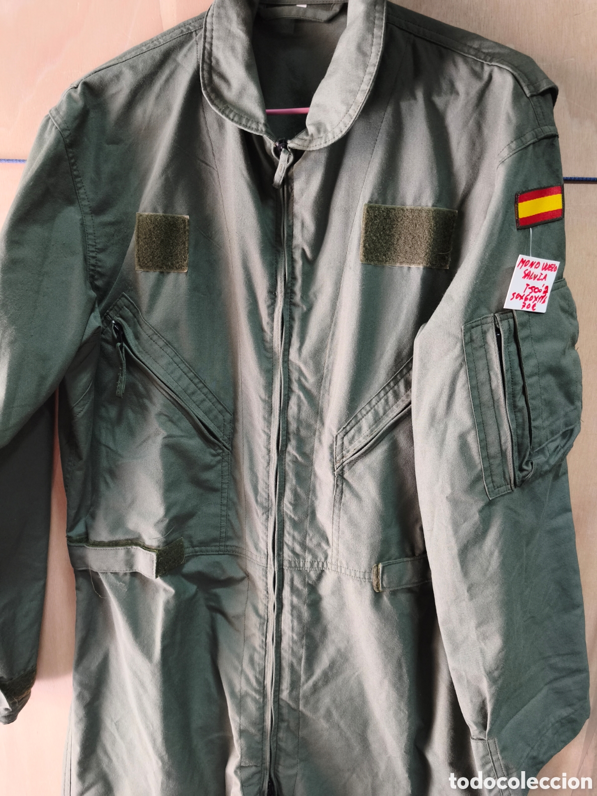 Militaria: MONO DE VUELO SALVIA IGN&Iacute;FUGO E. DEL AIRE T-3 &Oacute; L SEMI