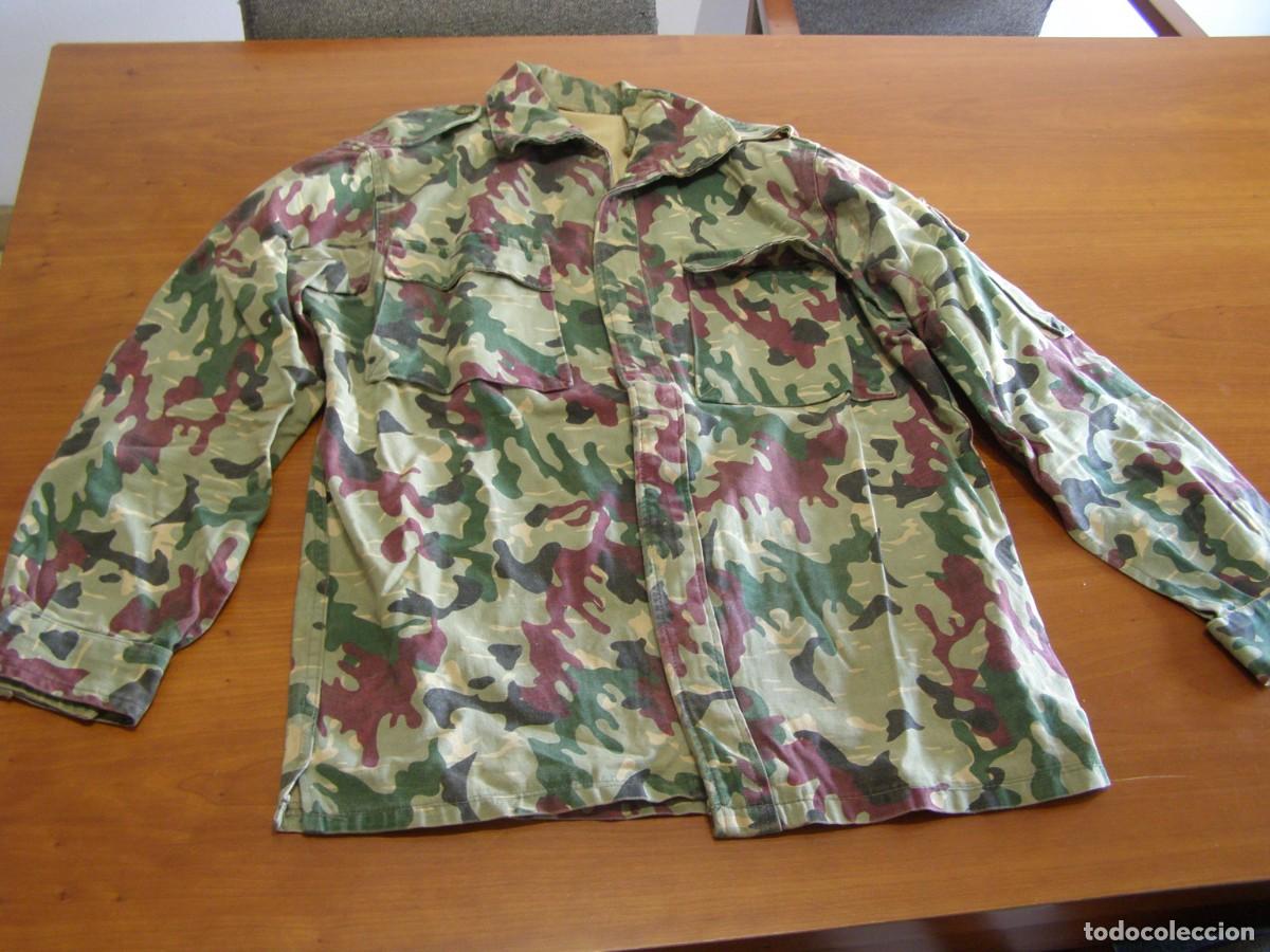 Militaria: Chaquetilla chupita de las COES, camuflaje antiguo, a&ntilde;os 60. Muy buen estado.