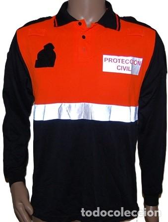 Militaria: JERSEY PROTECCION CIVIL 2 COLORES TALLA L