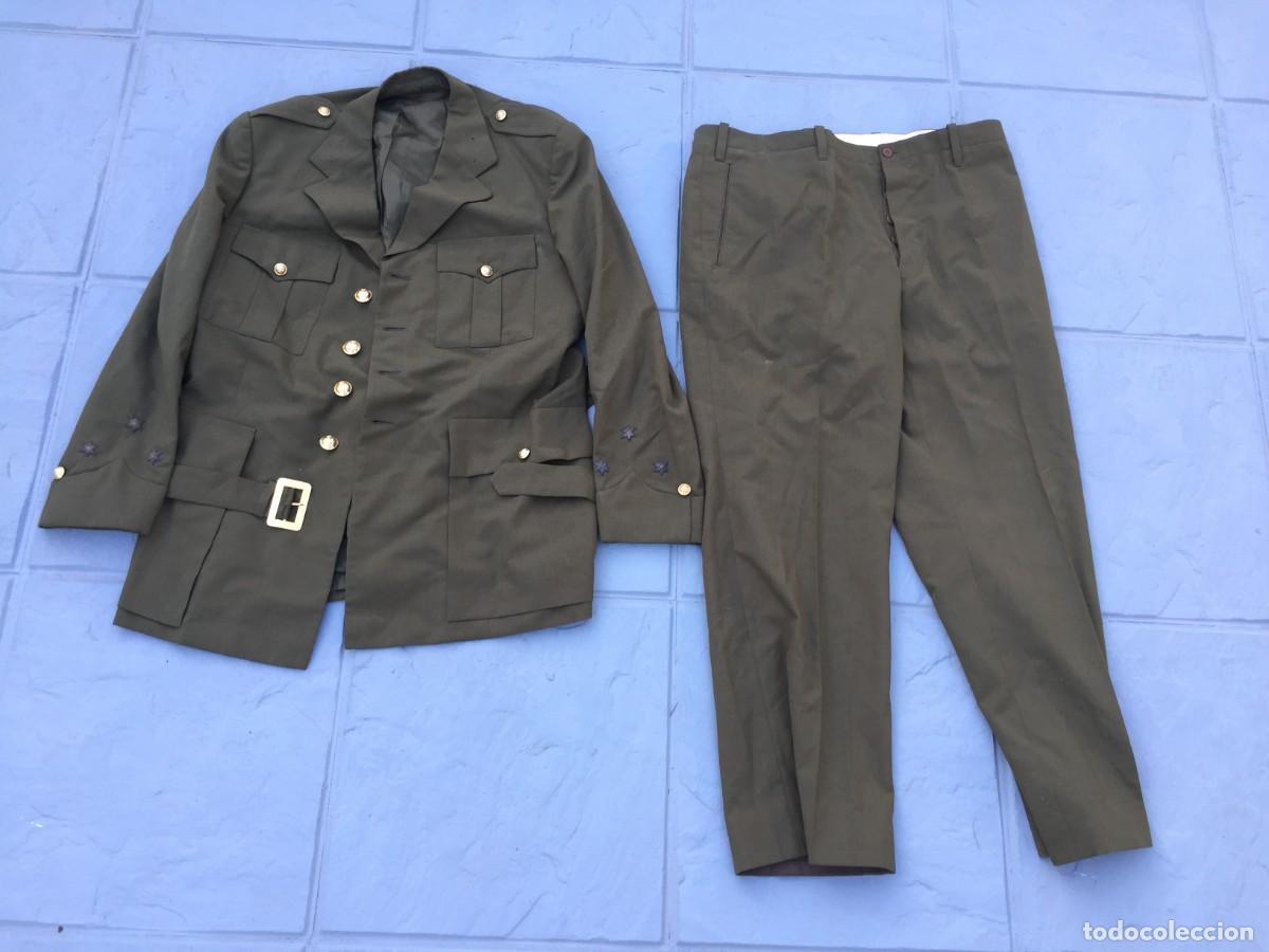 Militaria: ANTIGUA CHAQUETA DE UN CORONEL CON PANTALON DE REGALO