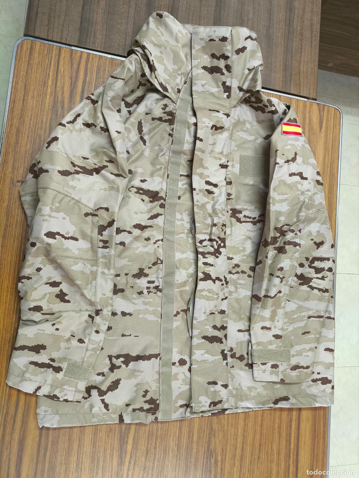 Militaria: Chaqueta y pantal&oacute;n intemperie &Aacute;rido Ejercito Espa&ntilde;ol