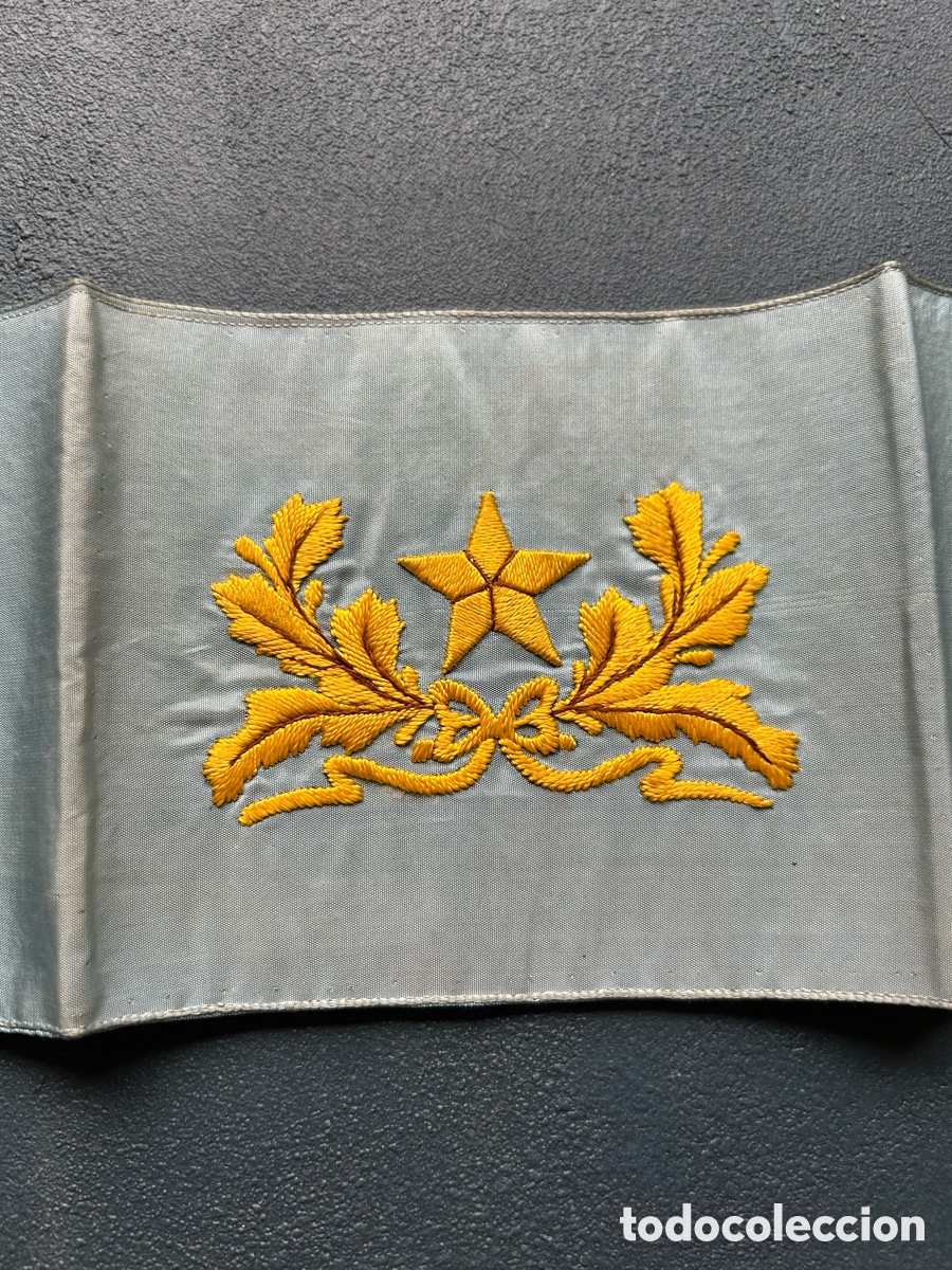 Militaria: Brazalete antiguo estado mayor