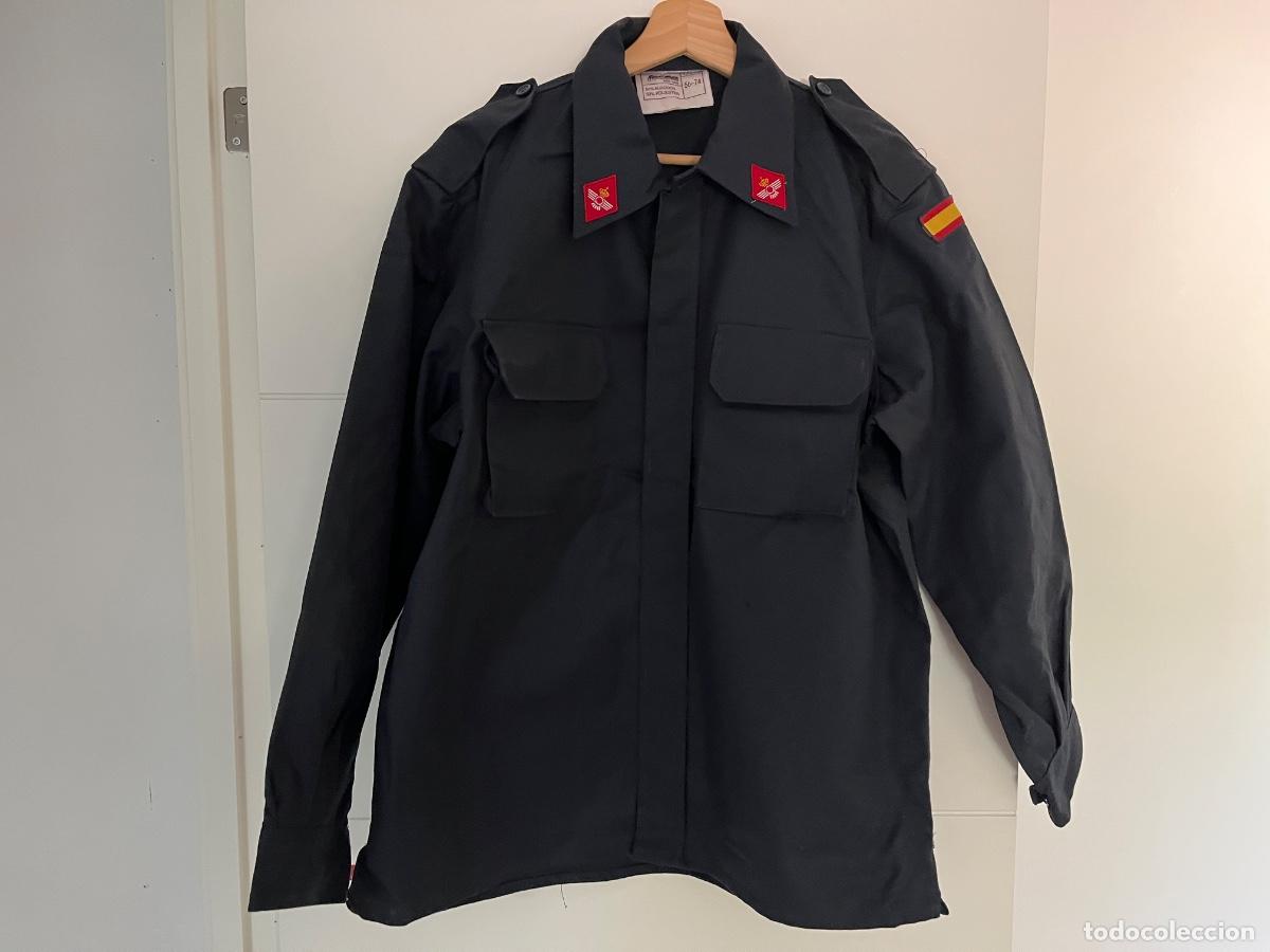 Militaria: EJ&Eacute;RCITO DEL AIRE ESPA&Ntilde;OL - CAMISA CAMISOLA DE FAENA-T 52/74, FEC, S.A.