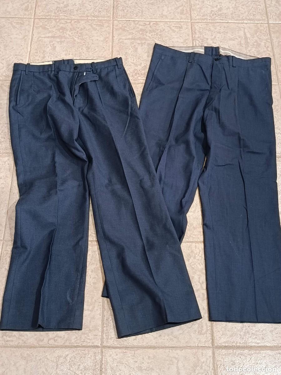 Militaria: Pantal&oacute;n uniforme ejercito del aire aviaci&oacute;n (2 unidades)