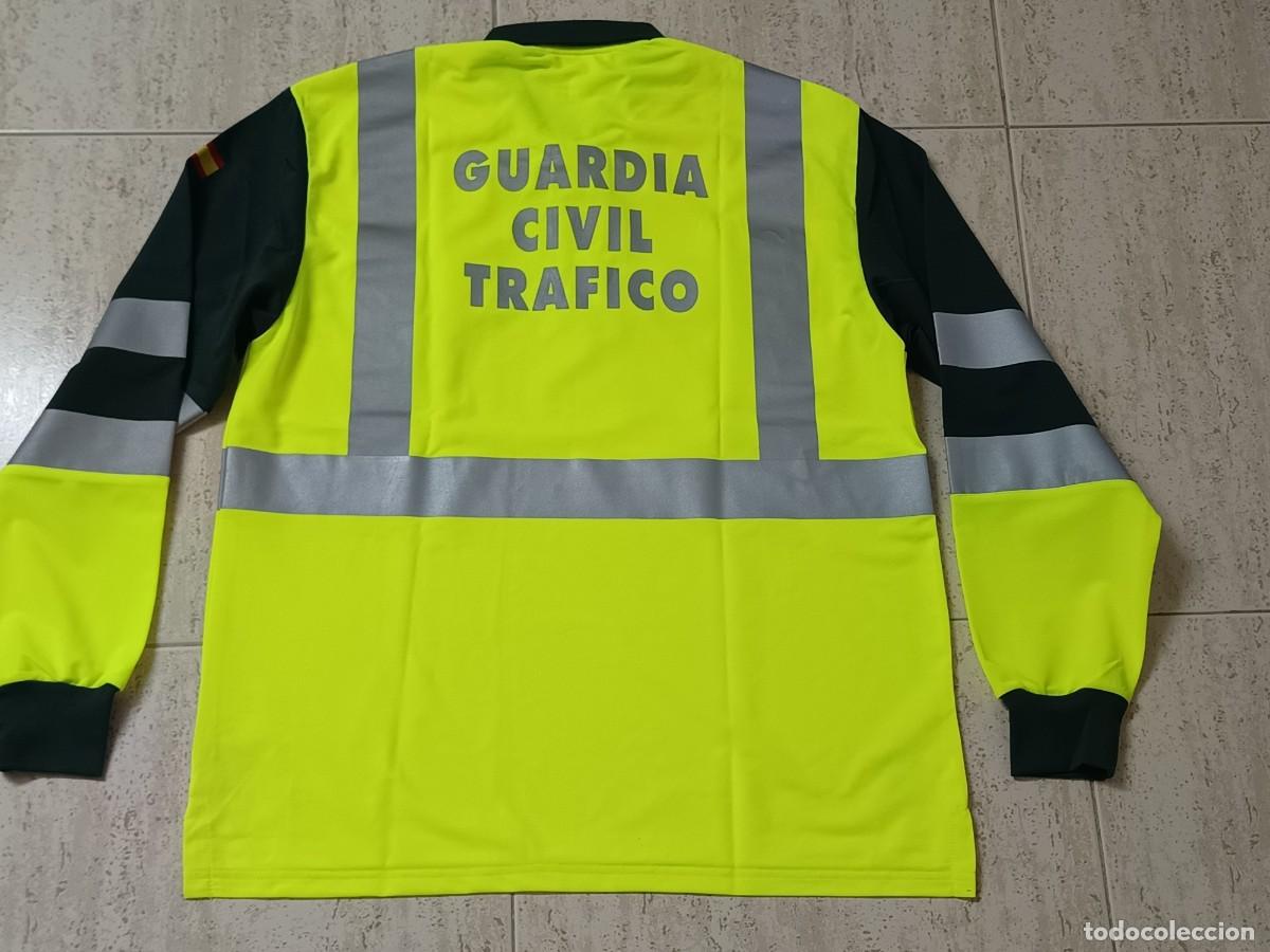 Militaria: POLO MANGA LARGA GUARDIA CIVIL TR&Aacute;FICO. TALLA L (NUEVO)