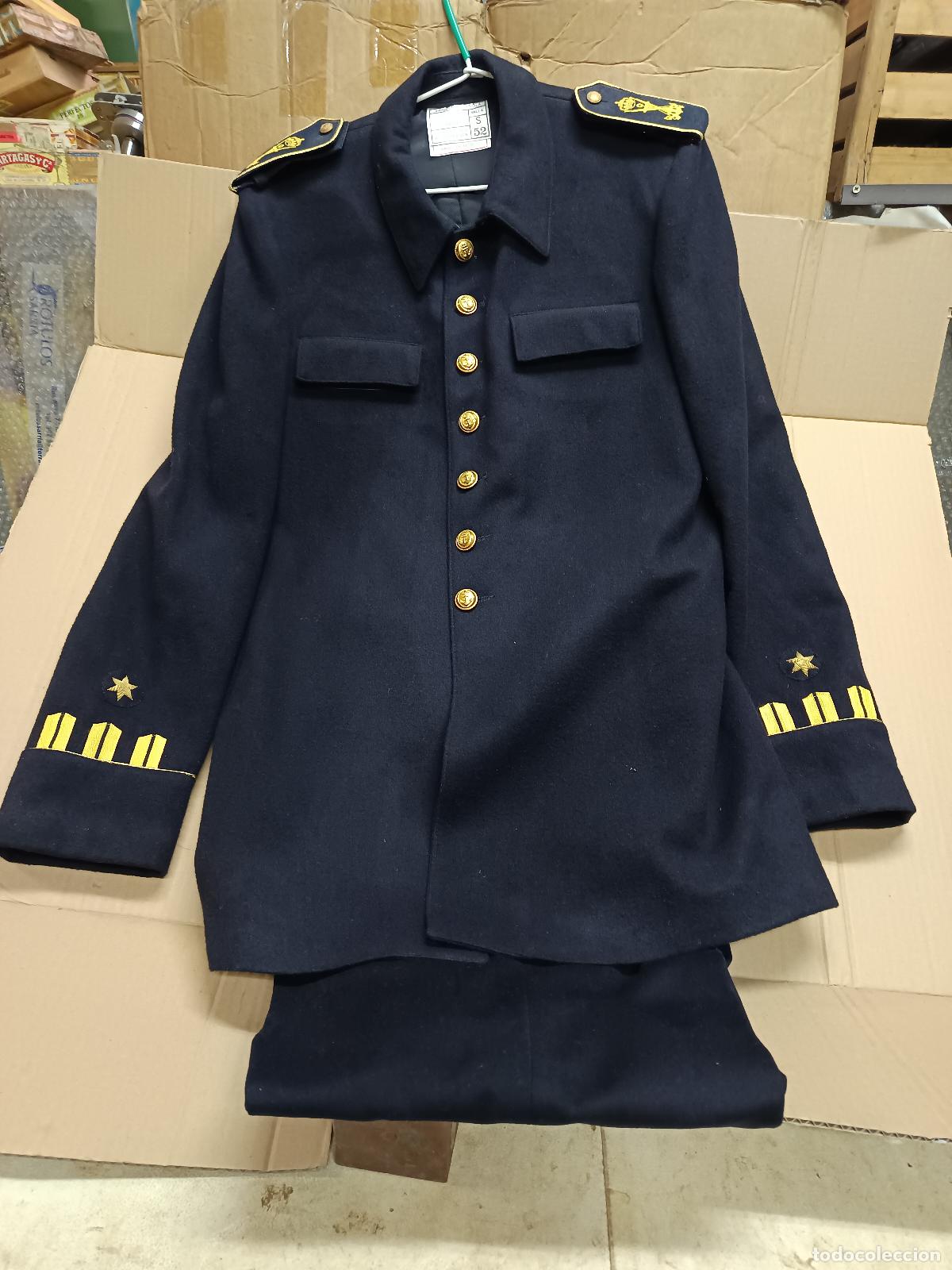 Militaria: UNIFORME ALFEREZ DE INFANTERIA DE MARINA ESPA&Ntilde;OLA, A&Ntilde;OS 90, GUERRERA Y PANTALON, EN PERFECTO ESTADO.