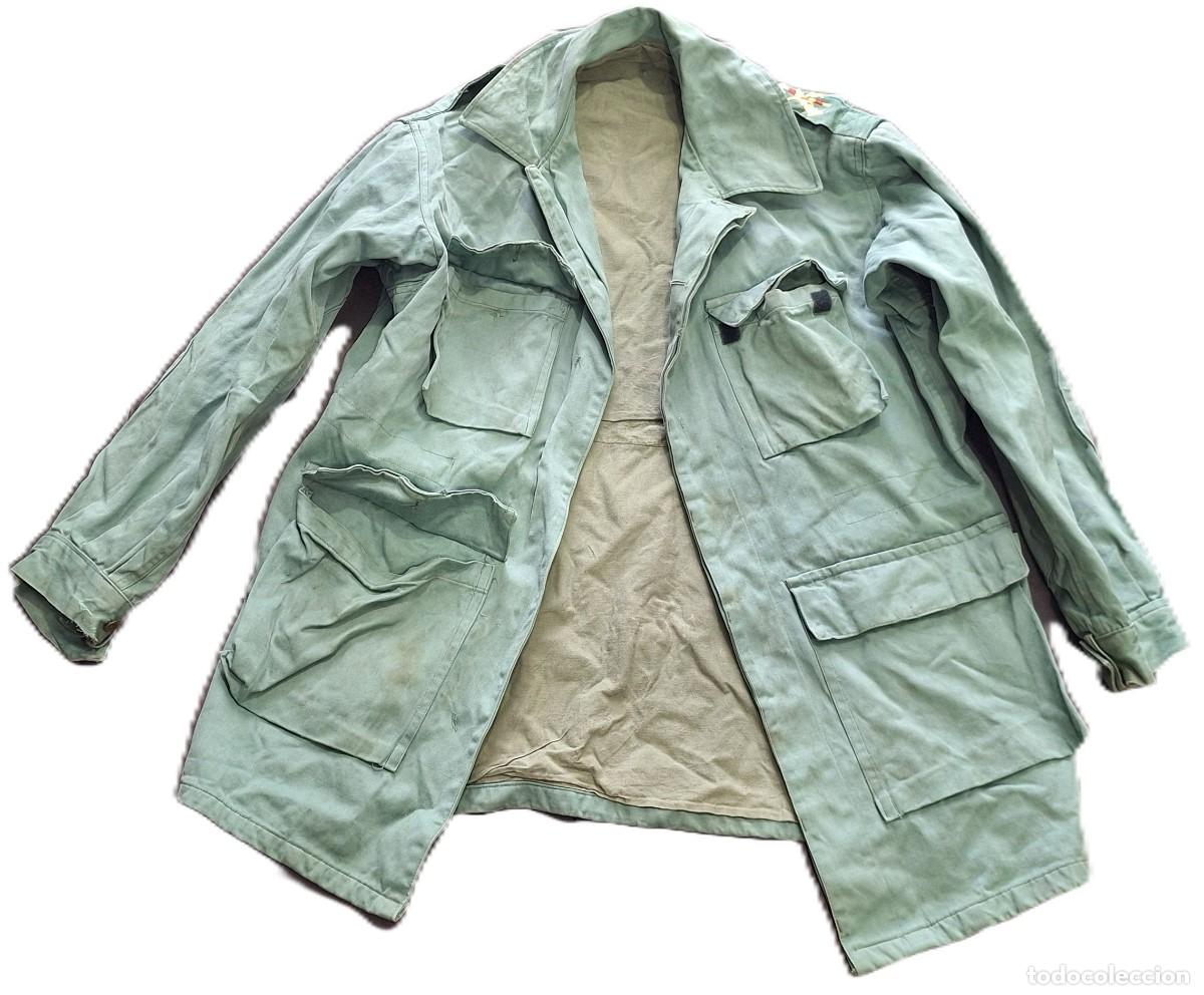 Militaria: DOS CUARTOS LEGION SAHARA CON HOMBRERAS RESTAURADAS