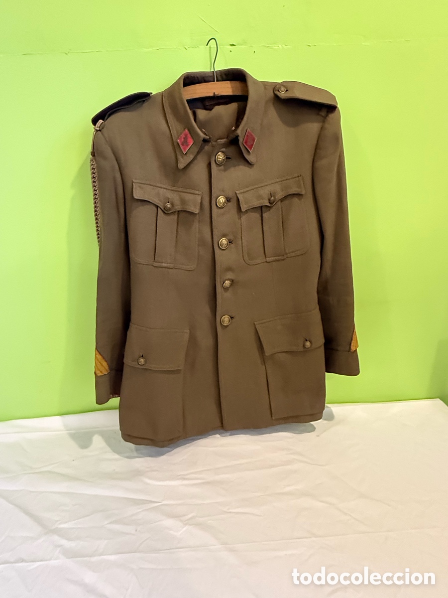 Militaria: Uniforme Militar Espa&ntilde;ol de Sargento &ndash; Ej&eacute;rcito de Tierra &ndash; Guerrera y Pantal&oacute;n Caqui