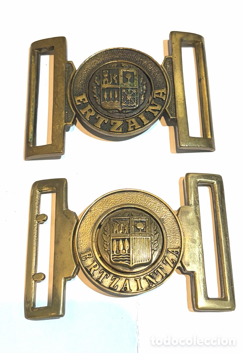 Militaria: Hebillas cintur&oacute;n erzaina