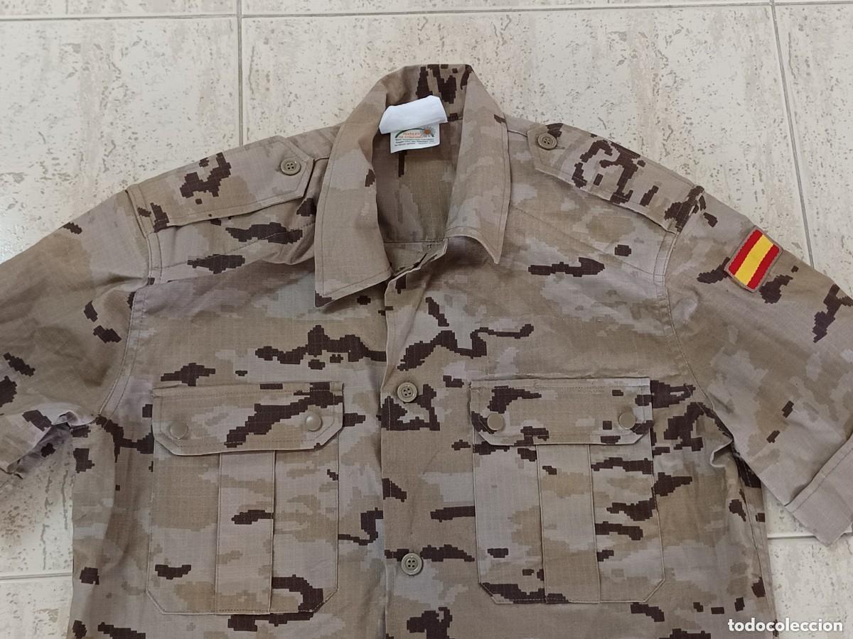 Militaria: CAMISOLA CAMPA&Ntilde;A &Aacute;RIDA EJ&Eacute;RCITO ESPA&Ntilde;A. TALLA L