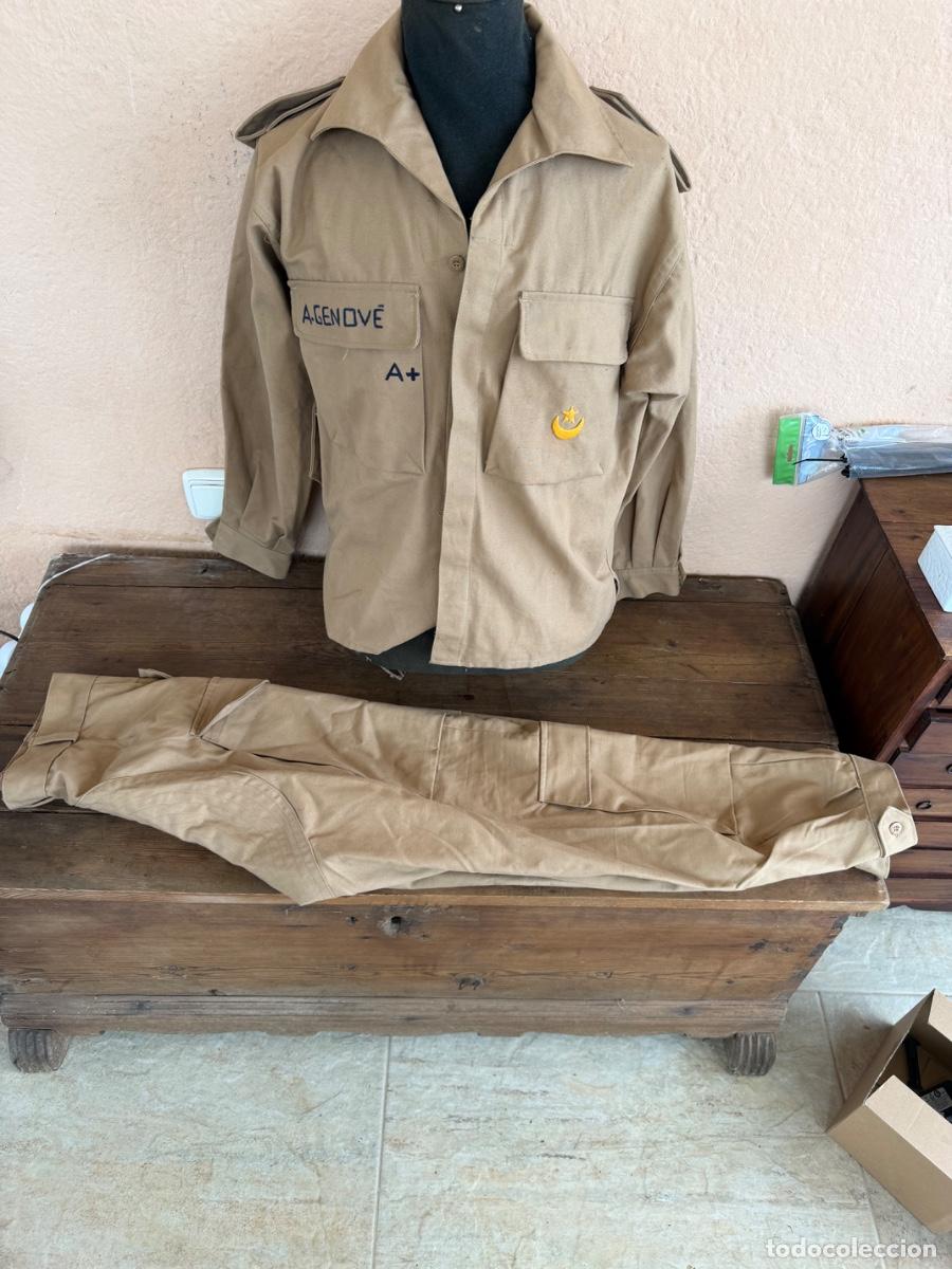 Militaria: Uniforme agrupaci&oacute;n de tropas nomadas