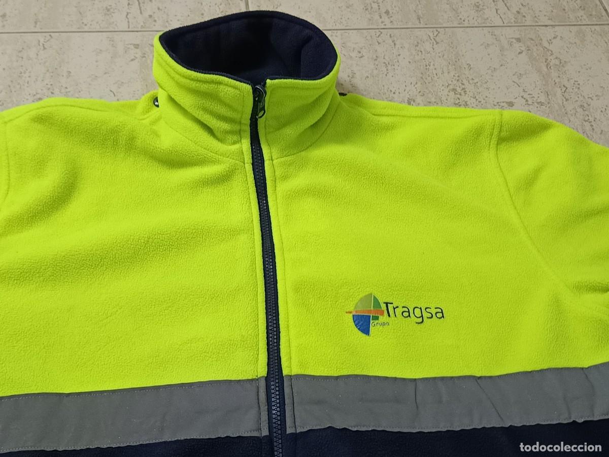 Militaria: CHAQUETA POLAR ALTA VISIBILIDAD GRUPO TRAGSA. TALLA XXL