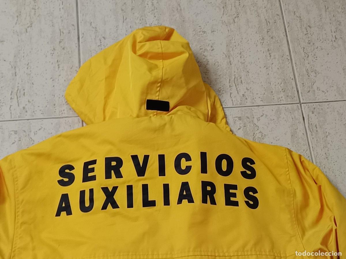 Military Antiques: CHAQUET&Oacute;N CON CHALECO EXTRA&Iacute;BLE SERVICIOS AUXILIARES TALLA S