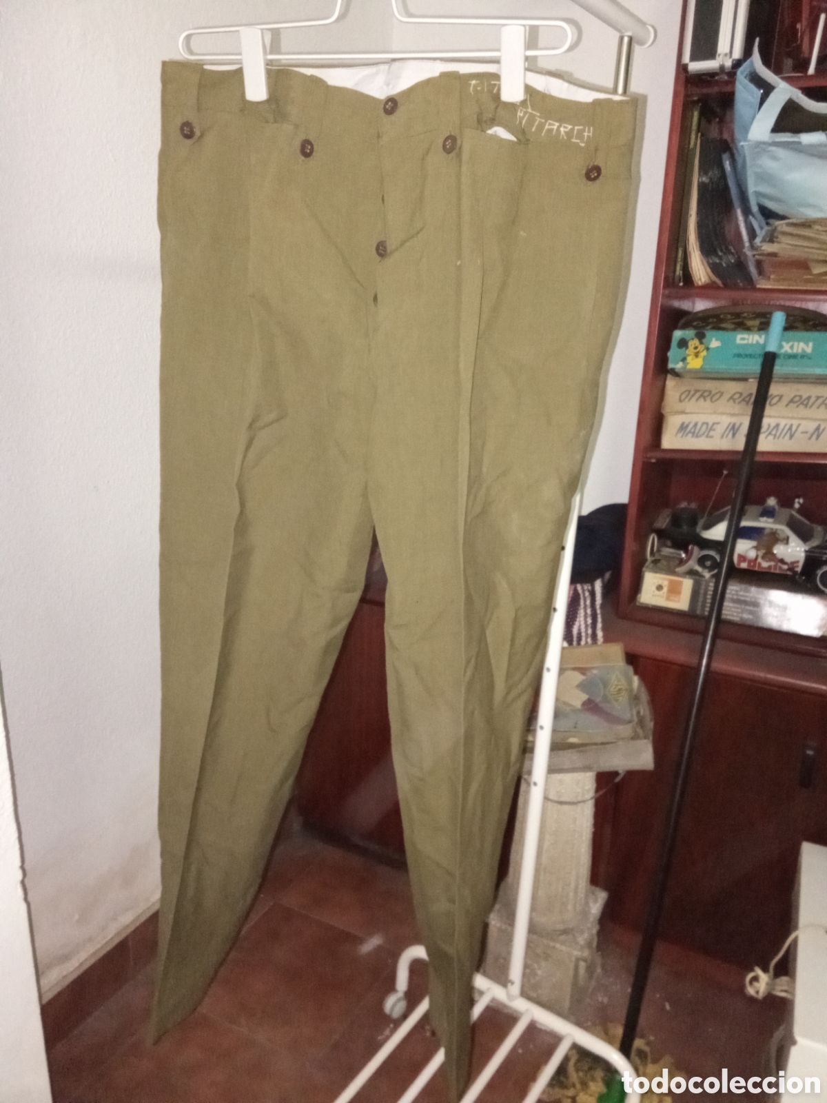 Militaria: ANTIGUOS PANTALONES MILITARES