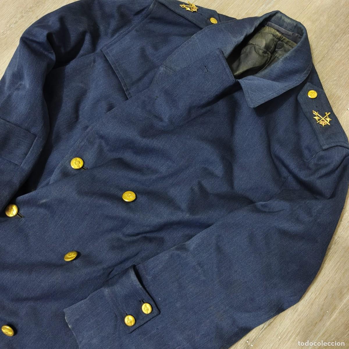 Militaria: Abrigo de general de ejercito del Aire &eacute;poca Juan Carlos rey de Espa&ntilde;a