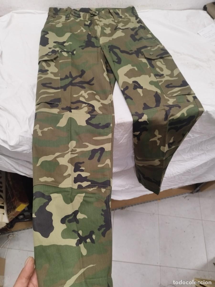 Militaria: Pantalon militar de camuflaje del ejercito espa&ntilde;ol. Nuevo.
