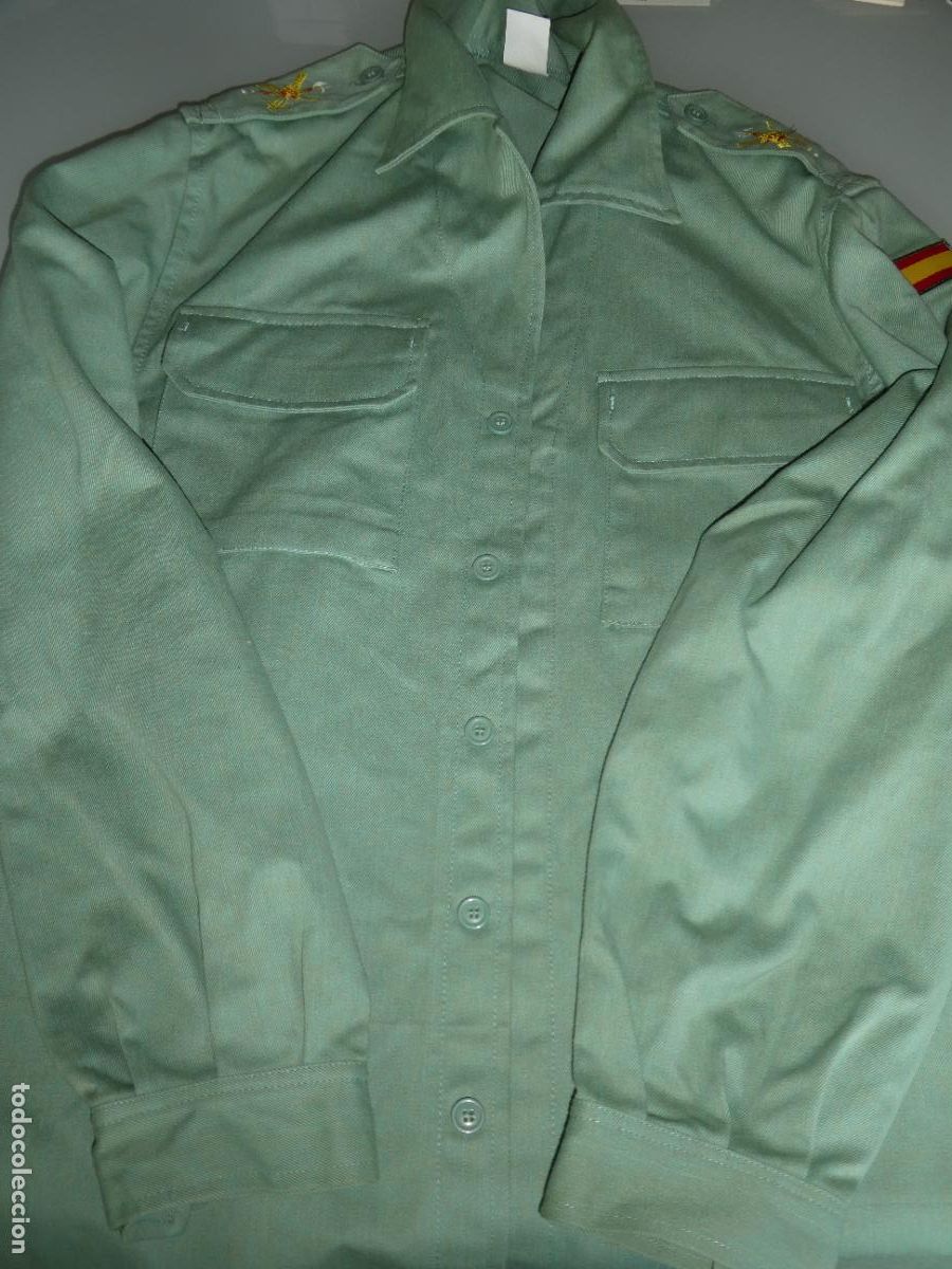 Militaria: CHUPITA MILITAR LEGIONARIA SARGA. LEGI&Oacute;N ESPA&Ntilde;OLA. TALLA 1L FECSA. NUEVO. 600GR