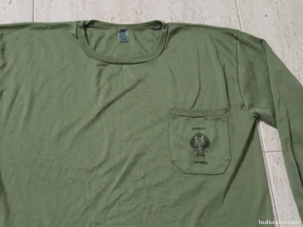 Militaria: PIJAMA EJ&Eacute;RCITO TIERRA (MANGA LARGA) &Uacute;NICAMENTE CAMISETA. TALLA XL