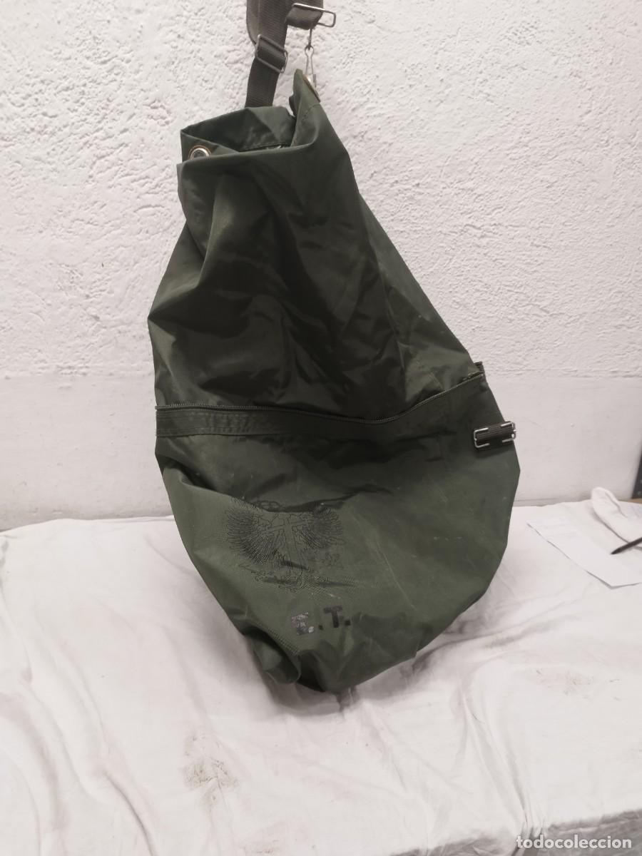Militaria: Petate militar del ejercito espa&ntilde;ol de tierra. A&ntilde;os 90.