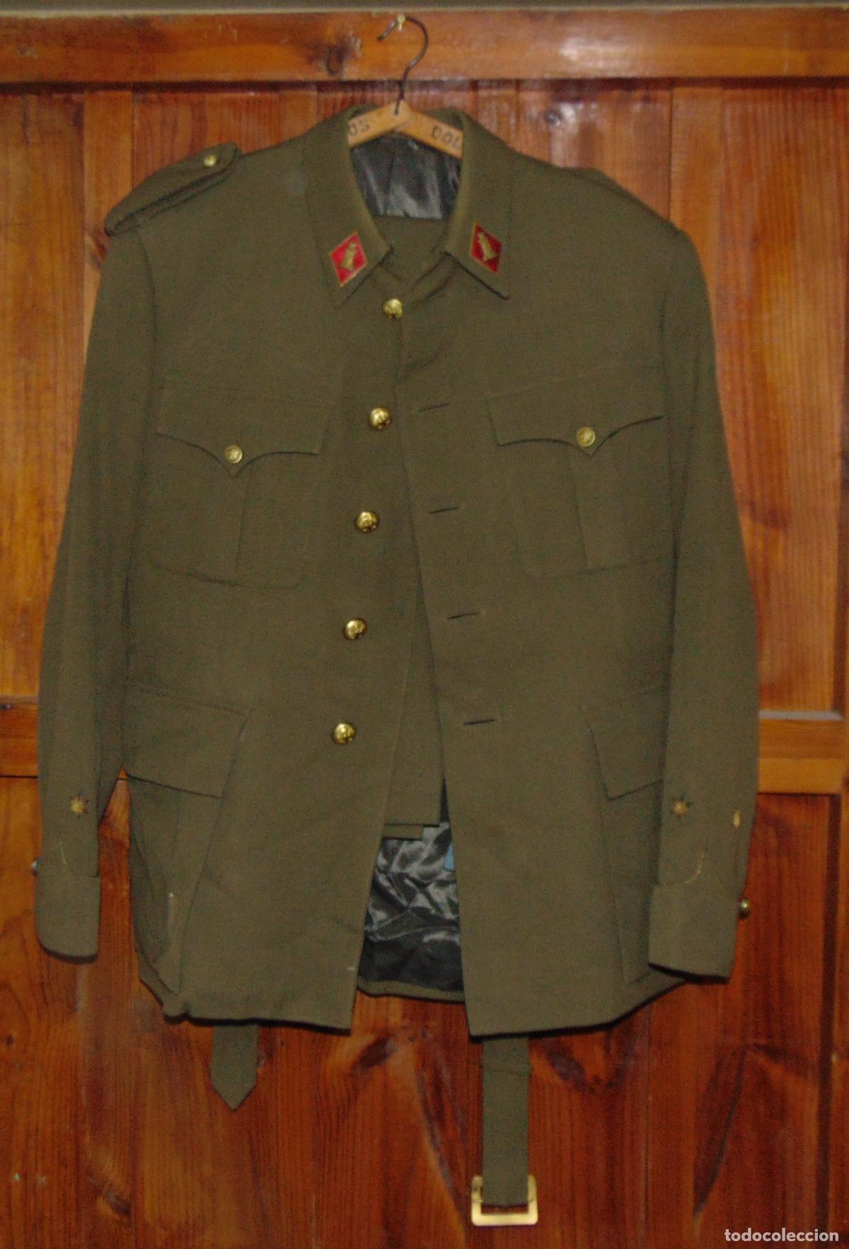 Militaria: TRAJE MILITAR TENIENTE DE INGENIEROS TALLA 42- 44, CHAQUETA Y PANTALON