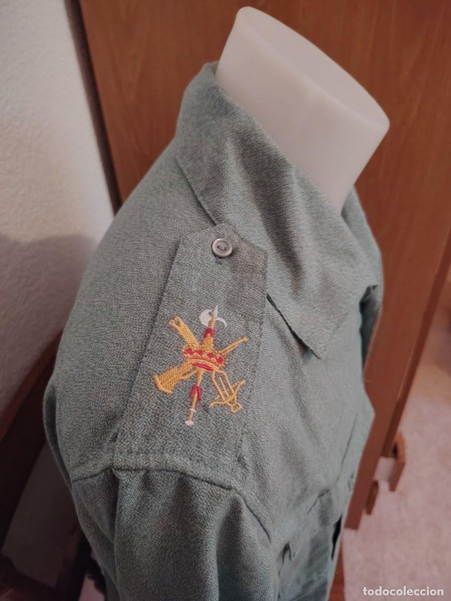 Militaria: CAMISA LEGION ESPA&Ntilde;OLA TALLA 41 - ORIGINAL