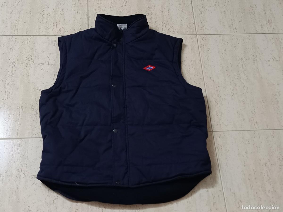 Militaria: CHALECO INVIERNO METRO MADRID. TALLA L (NUEVO)