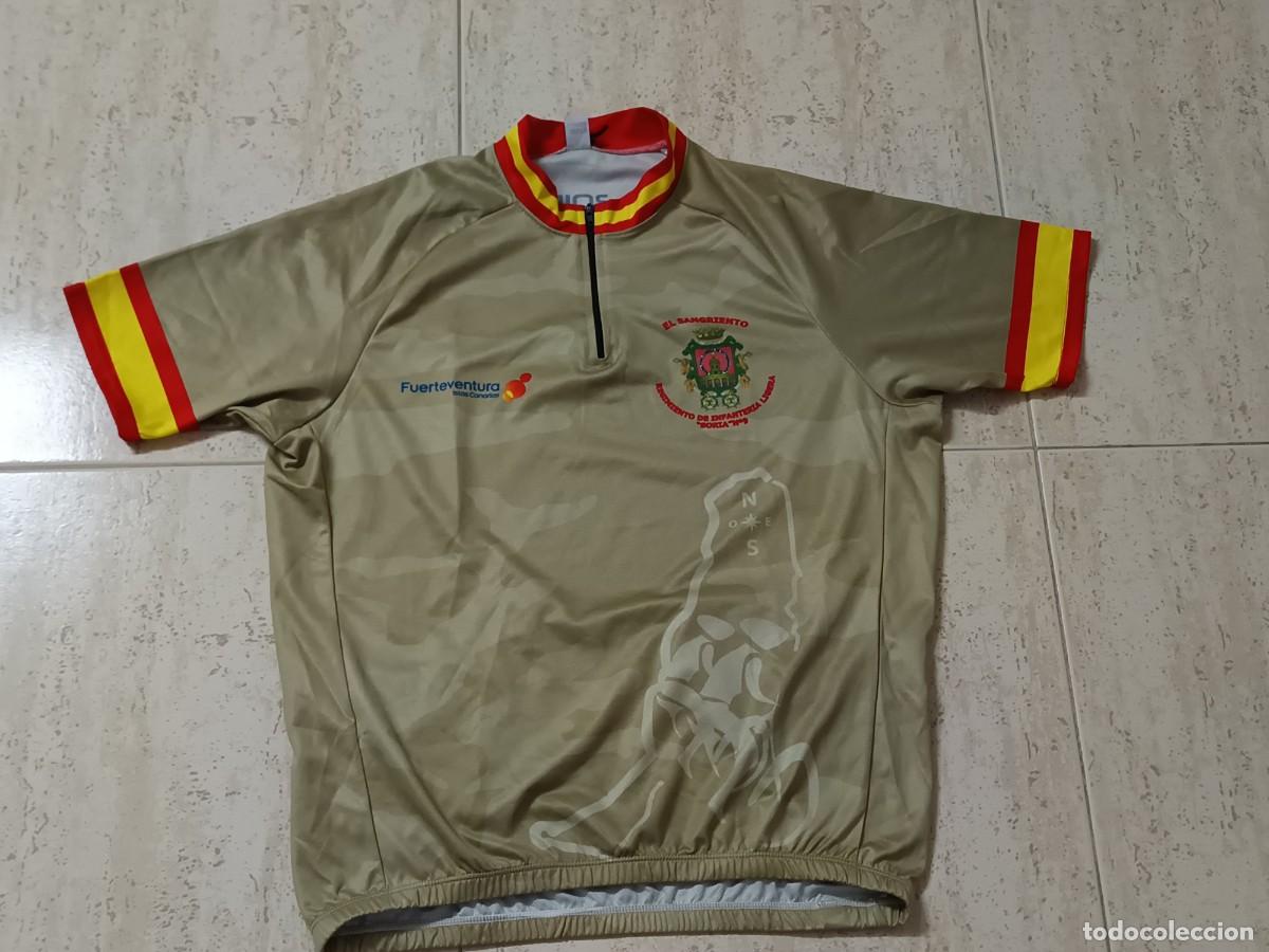 Militaria: MAILLOT CICLISMO REGIMIENTO DE INFANTER&Iacute;A LIGERA &rdquo;SORIA&rdquo; N&ordm;9. TALLA XL