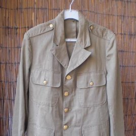 Guerrera uniforme militar de oficial ejercito estadounidense de la II segunda guerra mundial