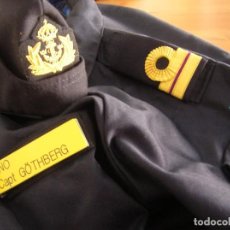 Militaria: RARO Y MUY ESCASO UNIFORME DE DIARIO O FAENA DE OFICIAL DE LA ARMADA SUECA. CALIDAD DEL MATERIAL.. Lote 103188163