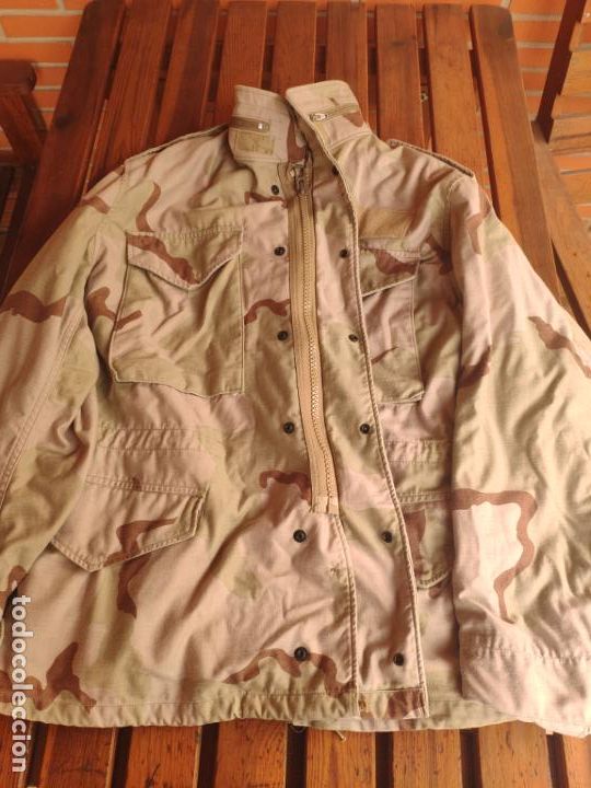 Militaria: Chaqueta parka &aacute;rida del ej&eacute;rcito americano Guerra del golfo