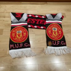 Militaria: VINTAGE. MANCHESTER UNITED SCARF. OFFICIAL PRODUCT. Lote 389240274