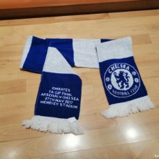 Militaria: VINTAGE. SCARF. FC CHELSEA. MATCH EMIRATES FA CUP FINAL ARSENAL V CHELSEA 27TH MAY 2017 WEMBLEY STAD. Lote 389248504