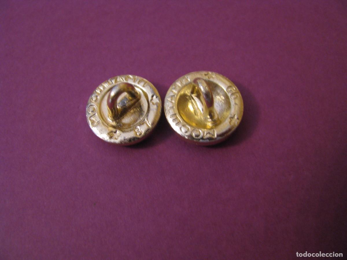 Militaria: 2 BOTONES PEQUE&Ntilde;OS DE UNIFORME DEL EJERCITO URSS. - Foto 2