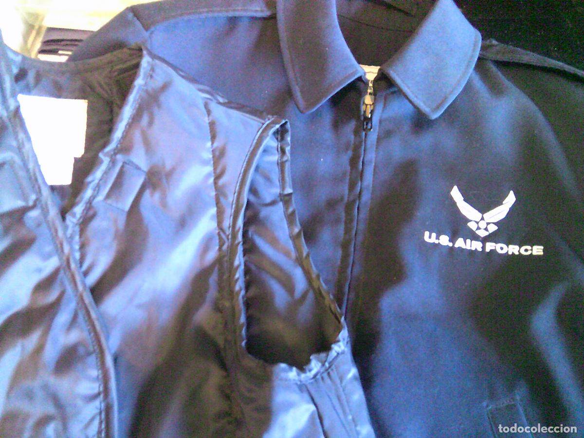 Militaria: Chaqueta y forro de U.S. Air Force Defense Logistics Agency