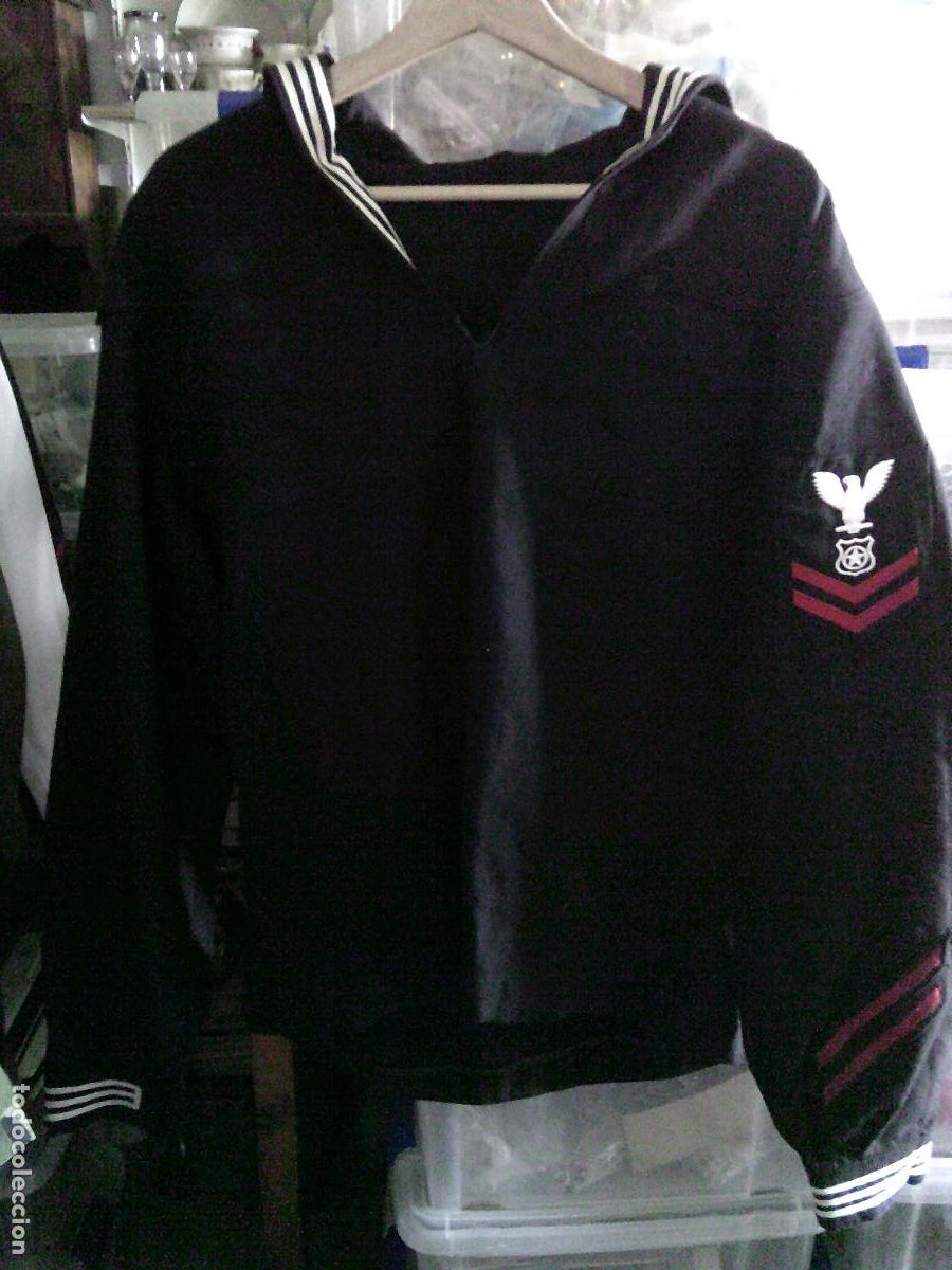 Militaria: Chaqueta Marinero U.S. Navy Navista Rota Estados Unidos
