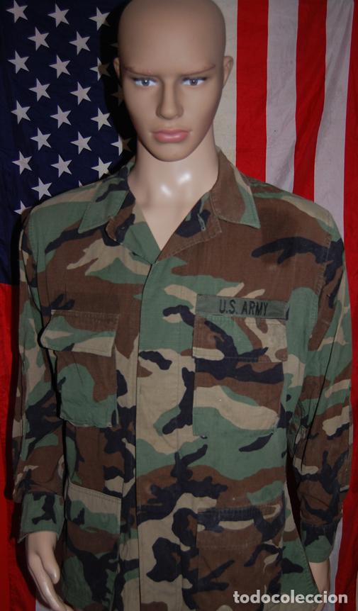Militaria: CAMISOLA DE FUERZAS ESPECIALES DEL EJERCITO DE ESTADOS UNIDOS U.S.A. 2003+BANDERA ESTADOS UNIDOS