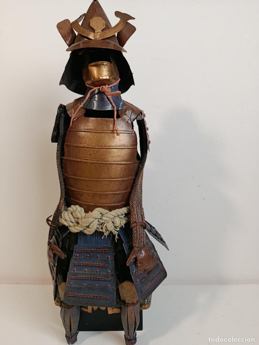 Militaria: ARMADURA DE SAMURAI. JAPONESA.38cm