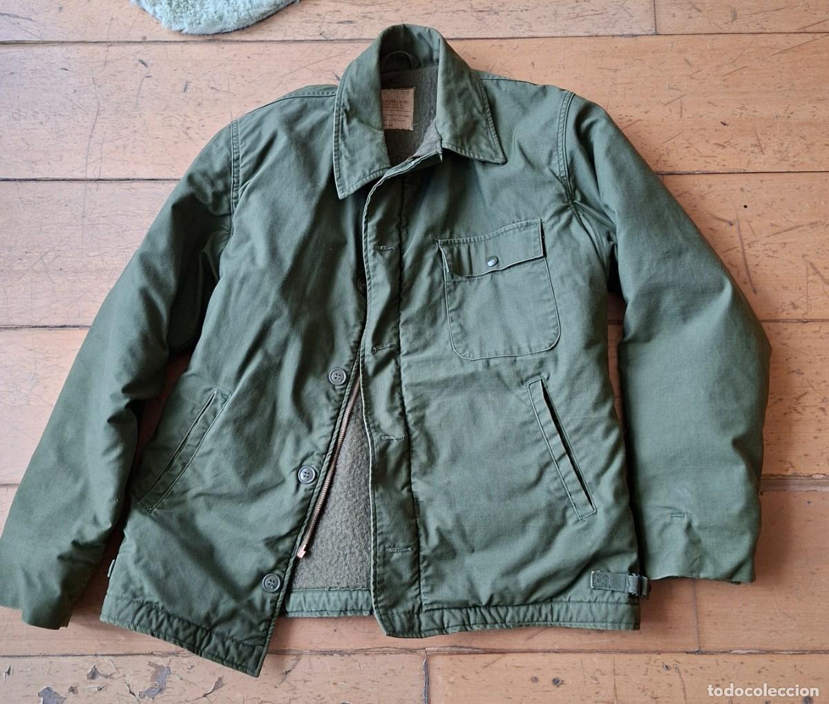 Militaria: Chaquet&oacute;n de cubierta A2,US NAVY