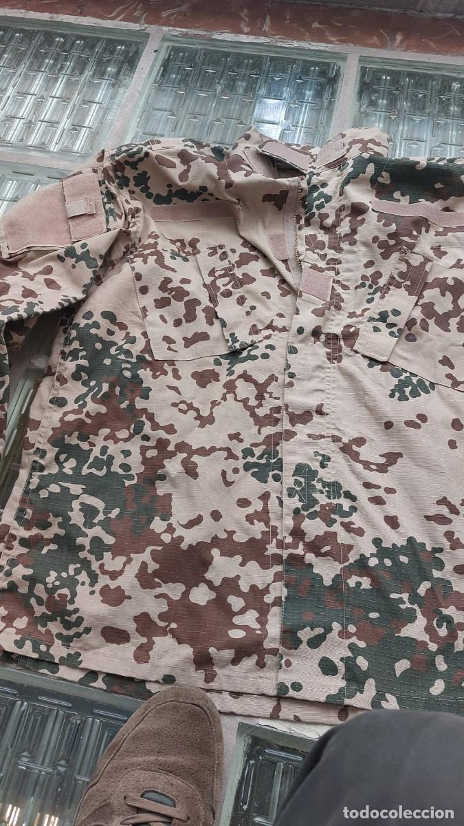 Militaria: UNIFORME ALENAN TOPENTARN FLECKDESERT DESIERTO ARENA CAMISA GORRA PANTALON
