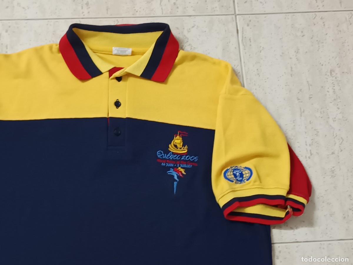Militaria: POLO JUEGOS MUNDIALES DE POLICIAS Y BOMBEROS 2005. TALLA XL