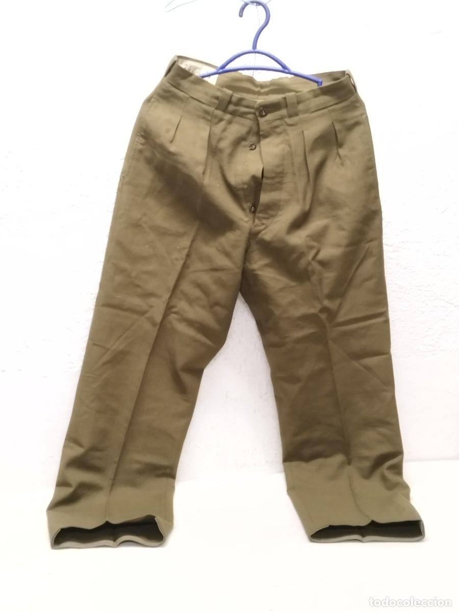 Militaria: Antiguo pantal&oacute;n militar Beaumont 1970 346, 76M ETS bach. Frances.
