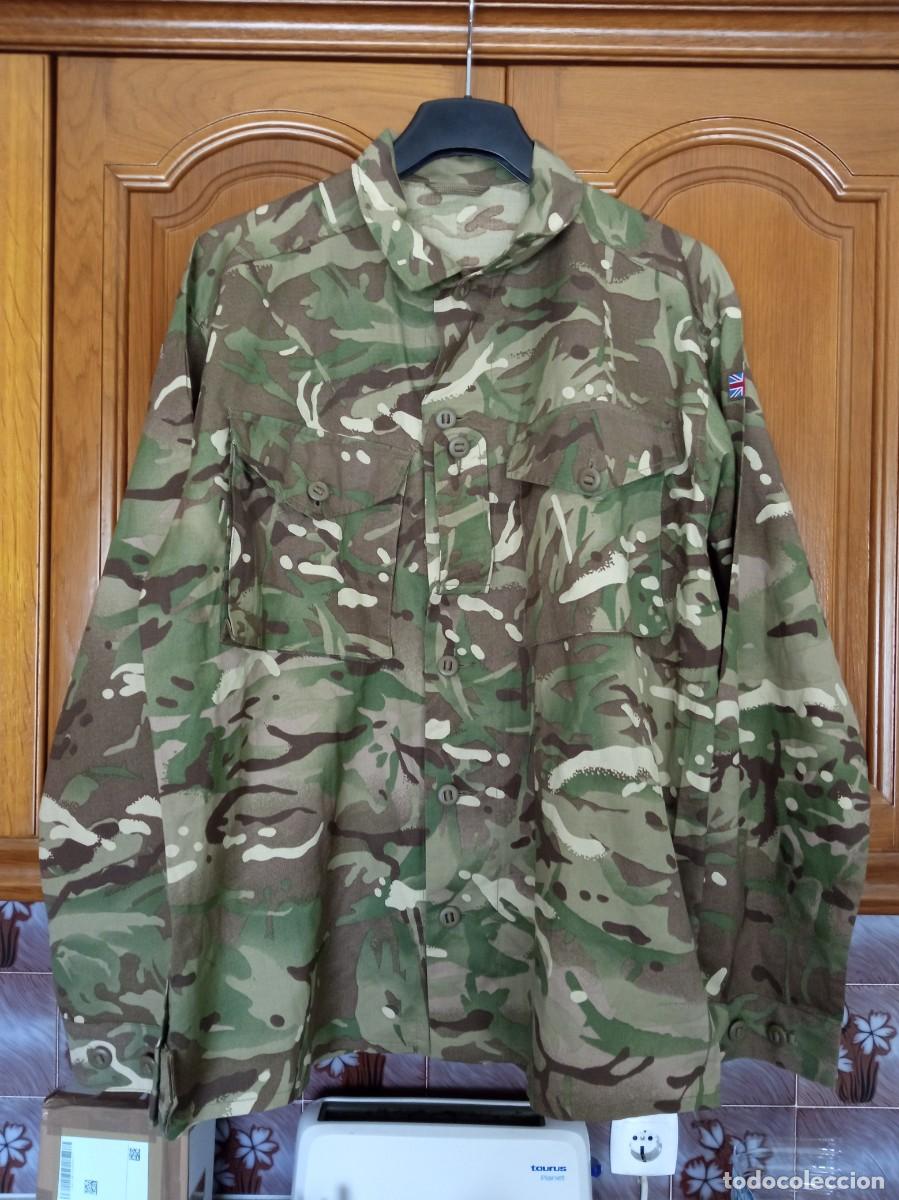Militaria: Camisa militar de camuflaje Multicam MTP del Ej&eacute;rcito Brit&aacute;nico - Uniforme de cuartel
