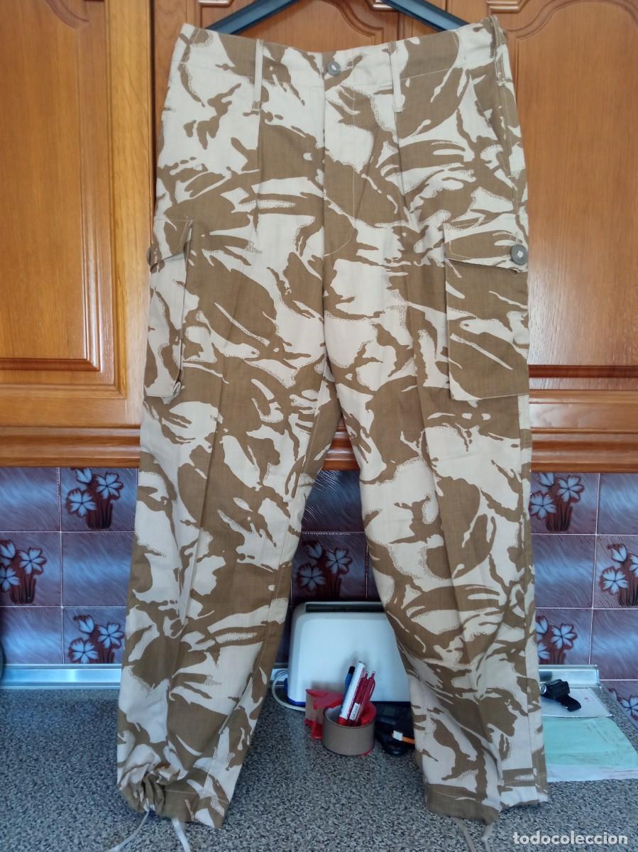 Militaria: Pantalones de combate del Ej&eacute;rcito Brit&aacute;nico camuflaje des&eacute;rtico DPM