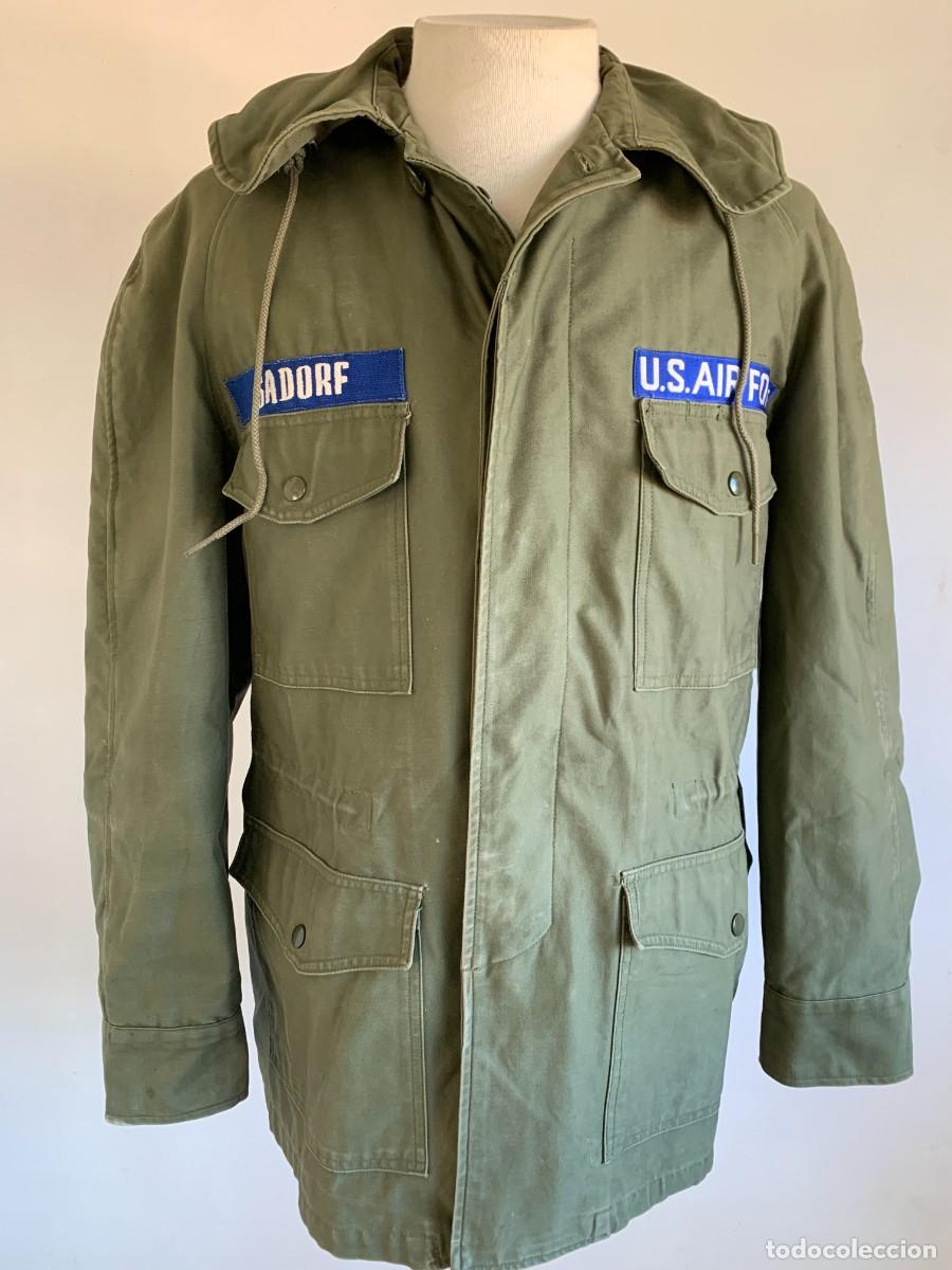 Militaria: Chaqueta Cortavientos Guerra Vietnam US Air Force USAF VTG 60s