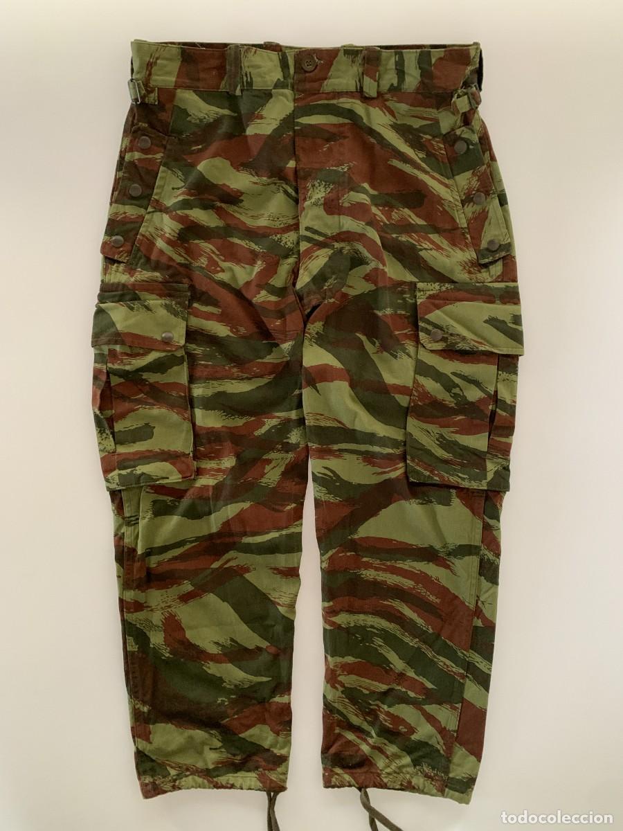 Militaria: Pantalones TAP 47/63 Lizard Comando Paracaidista Algeria Legi&oacute;n Ej&eacute;rcito Francia VTG 60s