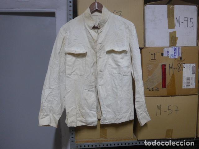Militaria: Antigua guerrera blanca de principios siglo XX a identificar, inglesa o americana ?