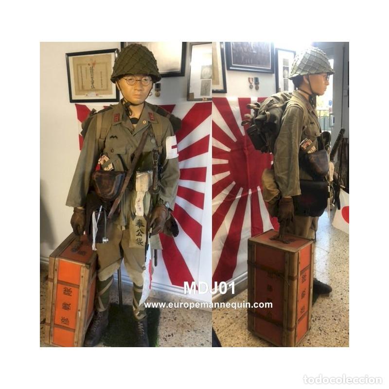 Militaria: UNICO MANIQUIE JAPONES II GUERRA MUNDIAL TODO ORIGINAL COMPLETO