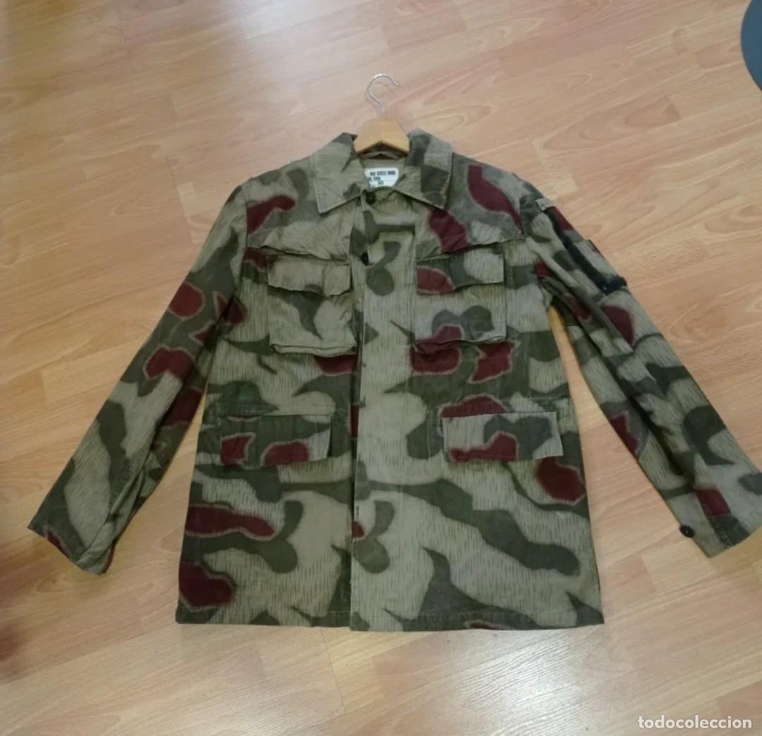 Militaria: CHAQUETA DE CAMUFLAJE &rdquo;SUMPFTARN&rdquo; DE LA POLICIA DE FRONTERAS
