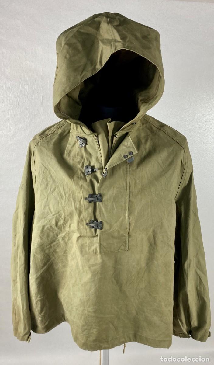 Militaria: PARKA WET WEATHER ARMY WWII Parka impermeable para el US Army ORIGINAL IIGM